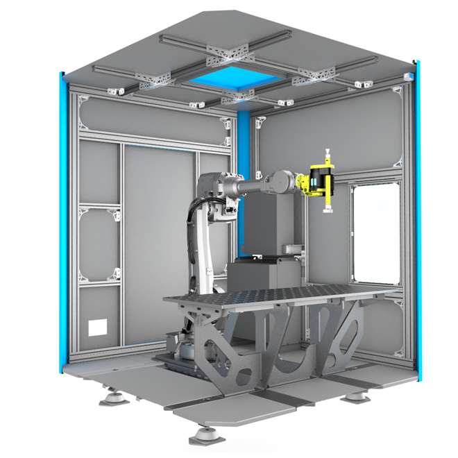 Schleifzelle des accell SSP-Systems